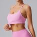 Sports Underwear Women's Y-shaped Beauty Back Sling Bra Nude Feeling Removable Cup Outer Wear Running Fitness Yoga Vest_ecoleips.com