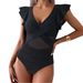 2025 One-Piece New Bikini Women's Quick Drying Sports Swimsuit_ecoleips.com