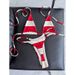 Women's Color Block Swimsuit 2026 European American Style Sexy Three Piece Bikini Vacation Beach Hot Spring Cross Border Swimwear_ecoleips.com