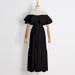 Women's Clothing Temperamental Lady Style Long Skirt For Women Double Layer Lotus Leaf One Shoulder Embroidered Women's Long Dress_ecoleips.com