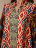 Muslim Women's Long Robe, Printed Embellished Dress, Elegant Evening Gown, Stylish Muslim Fashion, Perfect For Special Occasions_ecoleips.com