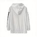 Women's Clothing Butterfly Print Hooded Suit Sweatshirt And Joggers Set American Style Spring Autumn Relaxed Artistic 0051 Print_ecoleips.com