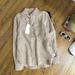 Women's Linen-Blend Polo Shirt & Wide-Leg Pants Set – Breathable Summer Outfit In Beige, White & Navy | Relaxed Fit With Korean Aesthetic_ecoleips.com