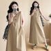 Summer New Korean Fashion Denim Maternity Dress_ecoleips.com