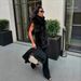 Aria Basics European And American Cross-Border 2025 Spring Women's Vest: Comfortable, Casual, High Collar, Fur, Sleeveless,_ecoleips.com