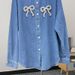 Women's Clothing Fashion Denim Jackets Jackets Retro Tops_ecoleips.com