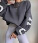 2026 Cross-Border European And American Women's Fashion Casual Stylish Printed Thick Versatile Long Sleeve_ecoleips.com