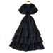 Elegant Red Polka Dot Dress for Women French Style V Neck Slimming A-Line Cake Skirt Summer Dopamine Effect_ecoleips.com