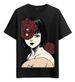 Women's T-Shirts T-shirt Muscle Freaks Horror Manga Style Junji Ito Tomie Art_ecoleips.com