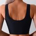 Fashion Swimsuit Women's Sexy V Neck Tankini Set Two Piece Solid Color Drawstring Flat Leg Overseas Warehouse_ecoleips.com
