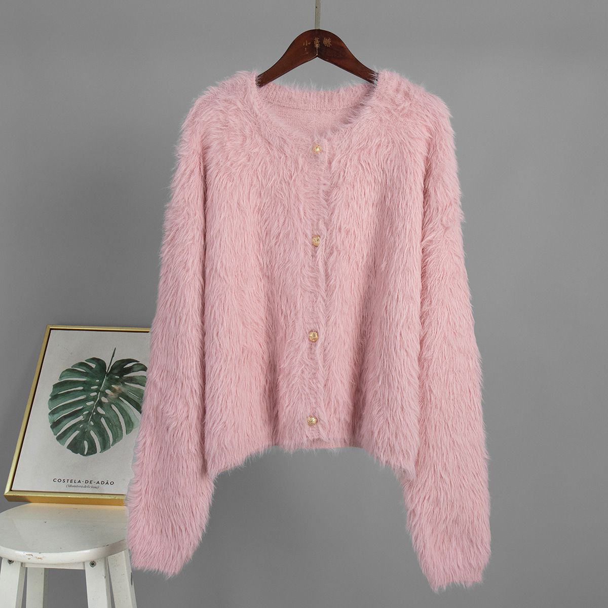Women's Clothing Women's Soft Cozy Faux Mink Knit Cardigan Style Autumn Winter Fashion Pullovers For Formal & Casual_ecoleips.com