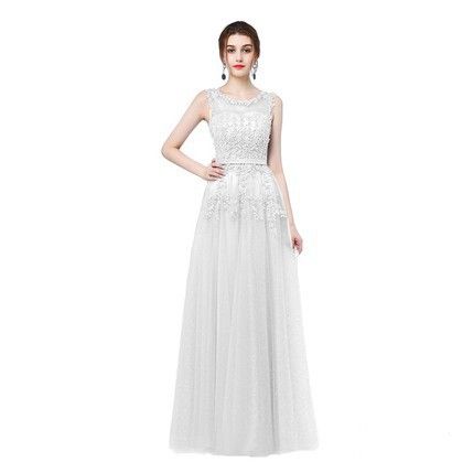 Evening 2026 Spring New Style One-Shoulder Bridesmaid Simple Solid Color Wedding Bridal Toast Dress_ecoleips.com