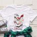 European And American Style Foreign Trade High-heeled Shoes, Fashionable Printed Short-sleeve White T-shirt For Women_ecoleips.com