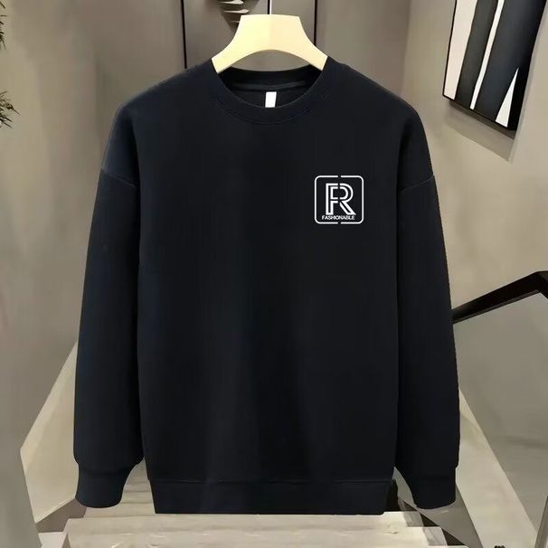 FW25 Matching Couple Cotton Crew Neck Sweatshirt - His & Hers_ecoleips.com