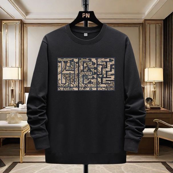 FW25 Matching Couple Cotton Crew Neck Sweatshirt - His & Hers_ecoleips.com