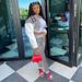 Women's B Letter Color Block Jacket Single Breasted Print Baseball Uniform Sports Suit_ecoleips.com