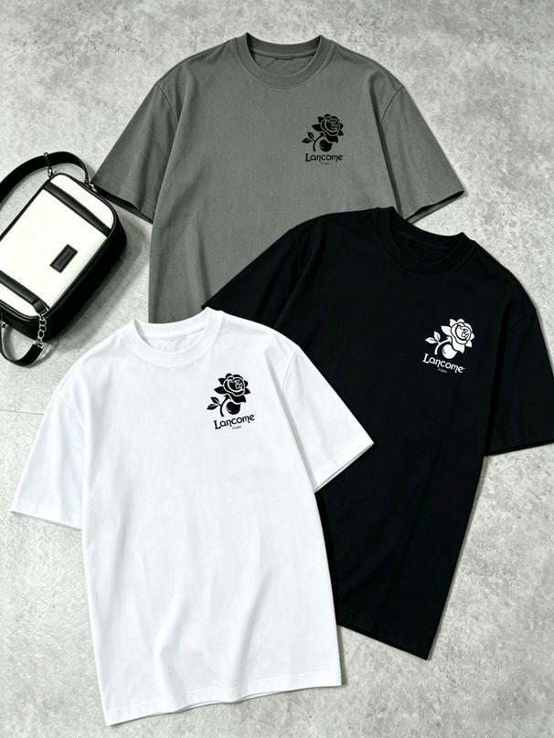 Women's 3-Pack Comfortable Essential T-Shirts, Soft Breathable Round Neck Casual Tops For Daily Wear And Layering_ecoleips.com