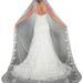 Women's Clothing White Lace Veil New Style 3 Meter Length With Hair Comb For Women Wedding Party Wear_ecoleips.com