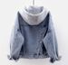 Women's Oversized Denim Jacket With Hood - Stylish Long Sleeve Casual Coat (Classic Blue) | S/M/L/Xl/2xl/3xl_ecoleips.com
