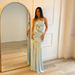 Elegant Crystal Embellished A-Line Dress Runway Inspired Flowy Midi Dress for Women M-XXXL_ecoleips.com