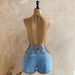 Women's Sexy Halter Neck Top Sleeveless Backless Tie Waist Slim Fit Casual Vacation Style Vest_ecoleips.com
