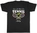 Women's T-Shirts Personalised Tennis T-Shirt Game Set Match Love Sports Mens Tee Racket Gift_ecoleips.com