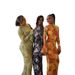 cross-border European And American New Style Mesh Rhinestone Half-high Collar Slim-fit Sexy Long-sleeve Bodycon_ecoleips.com