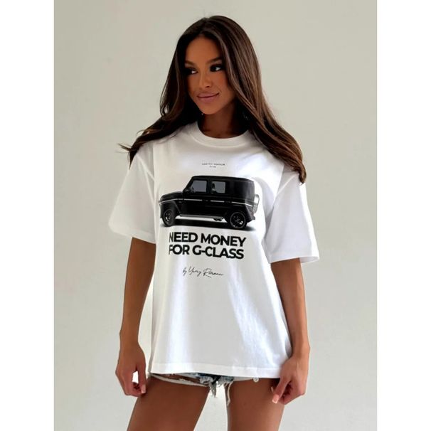 Summer New Cotton Short-sleeved Women's T-shirt Printed Top_ecoleips.com