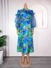 Vibrant Tie-Dye Print Summer Dress – Flowy Sleeveless Boho Maxi Dress For Women_ecoleips.com