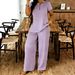 Women's Clothing Women's Camouflage V-Neck Short-Sleeved Top And Casual Pants Set Style For Formal & Casual For Women_ecoleips.com