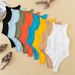 Spot European And American Style Summer Women's Clothing Sexy Body Shaping Off Shoulder Round Neck Solid Color Sleeveless Bottoming Jumpsuit_ecoleips.com
