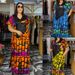 Women's Clothing Velvet Sequined Print Loose Long Robe Ethnic Style Crystal Satin Dress_ecoleips.com