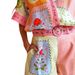 Women's Casual Fashion Linen Shirt And Shorts Set European American Style_ecoleips.com