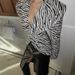 Elegant V Neck Zebra Print Jacket Skirt Set For Women Early Autumn Arrival Fashionable Ladies Outfit_ecoleips.com