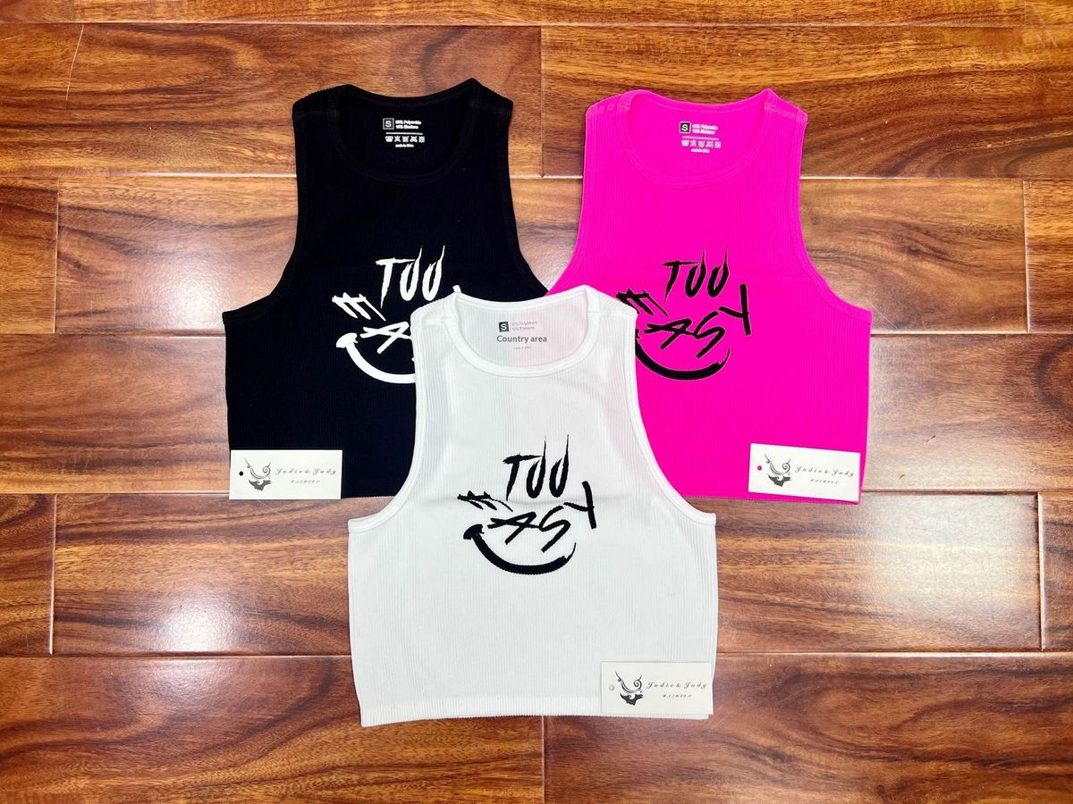 New Knitted Sleeveless Vest With Slim Fit Letter Print, Suitable Spring And Summer, Versatile Top, High-elastic Sports_ecoleips.com
