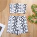 Cross-Border European And American New Style Sexy Snake Print High-Waisted Strapless Swimwear With Boxer Shorts_ecoleips.com
