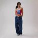 American Street Style Retro Off-Shoulder Slim Fit Bandeau Top for Women Color Block Base Layer with Letter Print Hot Girl Trend_ecoleips.com