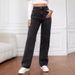 Cross-Border Foreign Trade Sweet And Spicy Style High Waist Straight Jeans For Women Summer New Loose Trendy_ecoleips.com