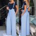 Aria Basics Aria Basics Large Stock Of Cross-border Overalls, 2024 Summer New European And American Women's Fashion Suspender Pants_ecoleips.com