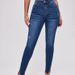 Women's Clothing Split Beaded Stitching Slim High Waist Stretch Jeans Women's Trousers_ecoleips.com