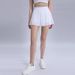 ca Varsity Women's High-Waisted Tennis Skirt, Double-Layer Anti-Exposure Fashionable Casual Pleated Skirt For Women 3b_ecoleips.com