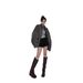 girl New Reversible Parka Jacket For Women, Thickened Real Rabbit Fur, Casual Loose Fur Coat, Motorcycle Style_ecoleips.com
