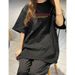 Pure Cotton Short Sleeve T-Shirt for Men And Women Casual Comfortable Base Layer Loose Fit Breathable Top for Spring Summer Autumn_ecoleips.com