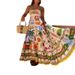 2026 New Casual Long Women, Strap Print Linen Dress In 9 Colors With Large Hem For Cross-Border E-commerce_ecoleips.com