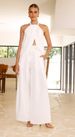 Women's Elegant Two-Piece Suit Solid Color Round Neck Vest And Wide Leg Pants Set Hot Selling_ecoleips.com