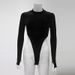 Women's Clothing Sexy Solid Color Fashion High Waist Hot Girl Tight Jumpsuit_ecoleips.com