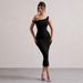 Women's Clothing Hot Sale Sexy One Shoulder Oblique Shoulder Slim Curling Temperament Dress_ecoleips.com