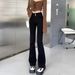 High-waisted Micro-flare Women, 2022 Autumn And Winter New Style, Peach Butt Slimming Skinny Jeans For Petite Figures,_ecoleips.com