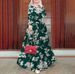 Bohemian Floral Print Maxi Dress With Adjustable Belt – Oversized Fit Long Sleeve Tunic For Women | Modest & Stylish In Black/Red/Green/White_ecoleips.com