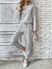 Aria Basics Cross-border Women's Clothing European American Round-neck Long-sleeve Top Pants Set For Women, Autumn And Winter_ecoleips.com